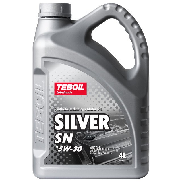 масло синтетическое TEBOIL Silver SN 5W30 4л