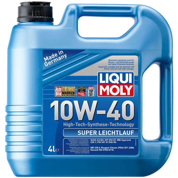 Масло моторное Liqui Moly Super Leichtlauf 10W-40 4л