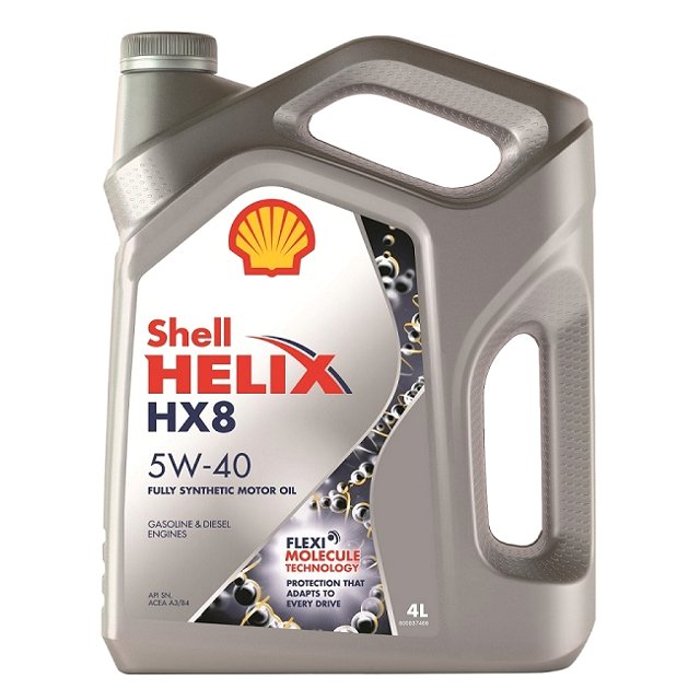 масло моторное SHELL HX8 5W40 4л