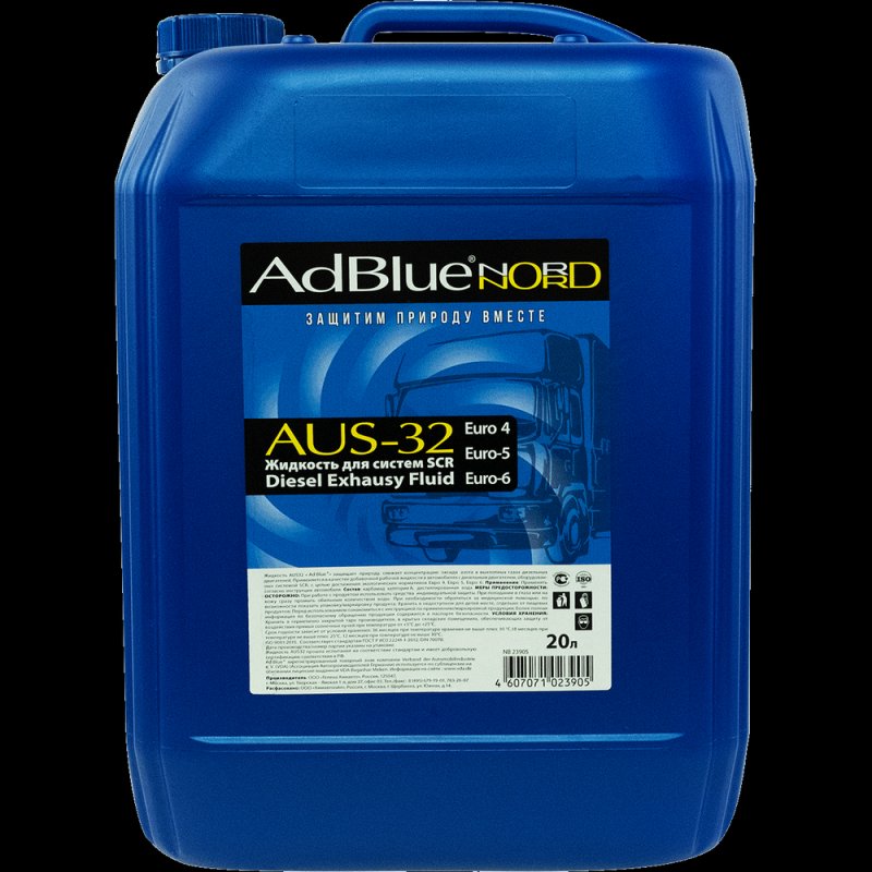 Жидкость AdBlue NORD AUS-32 20л