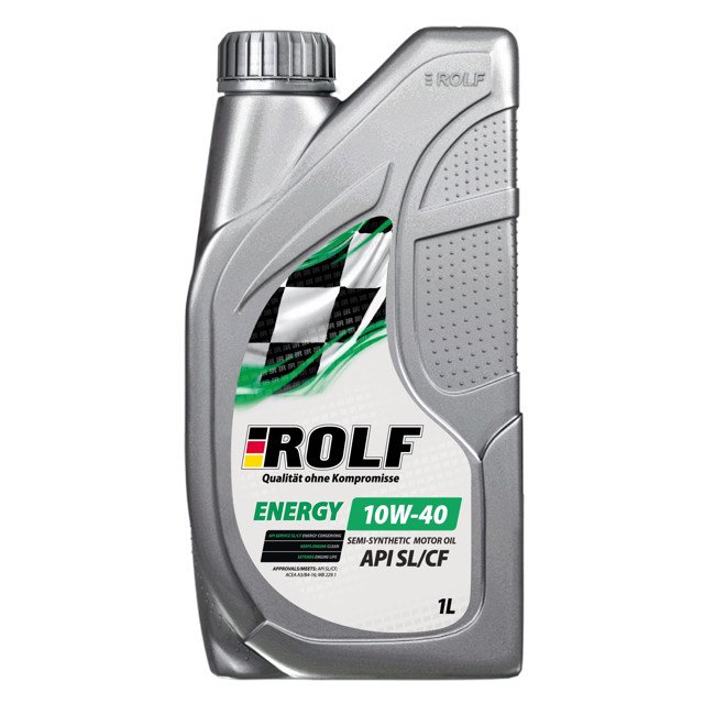 масло моторное ROLF Energy SAE 10W-40 API SL/CF 1л