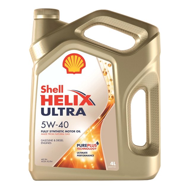 масло моторное SHELL Helix Ultra 5W40 4л