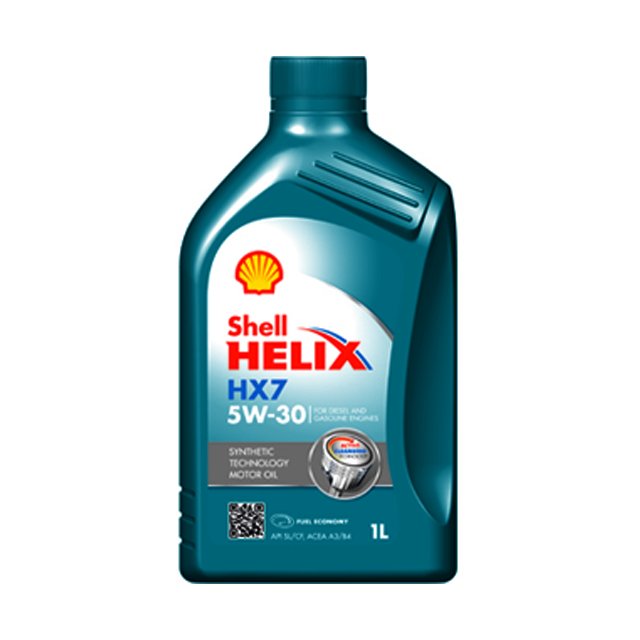 масло моторное SHELL Helix HX7 5W30, 1 л